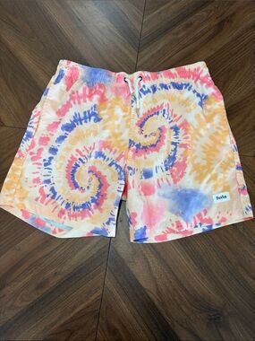 DuVin Men's Tie-Dye Hybrid Shorts in Multi Color